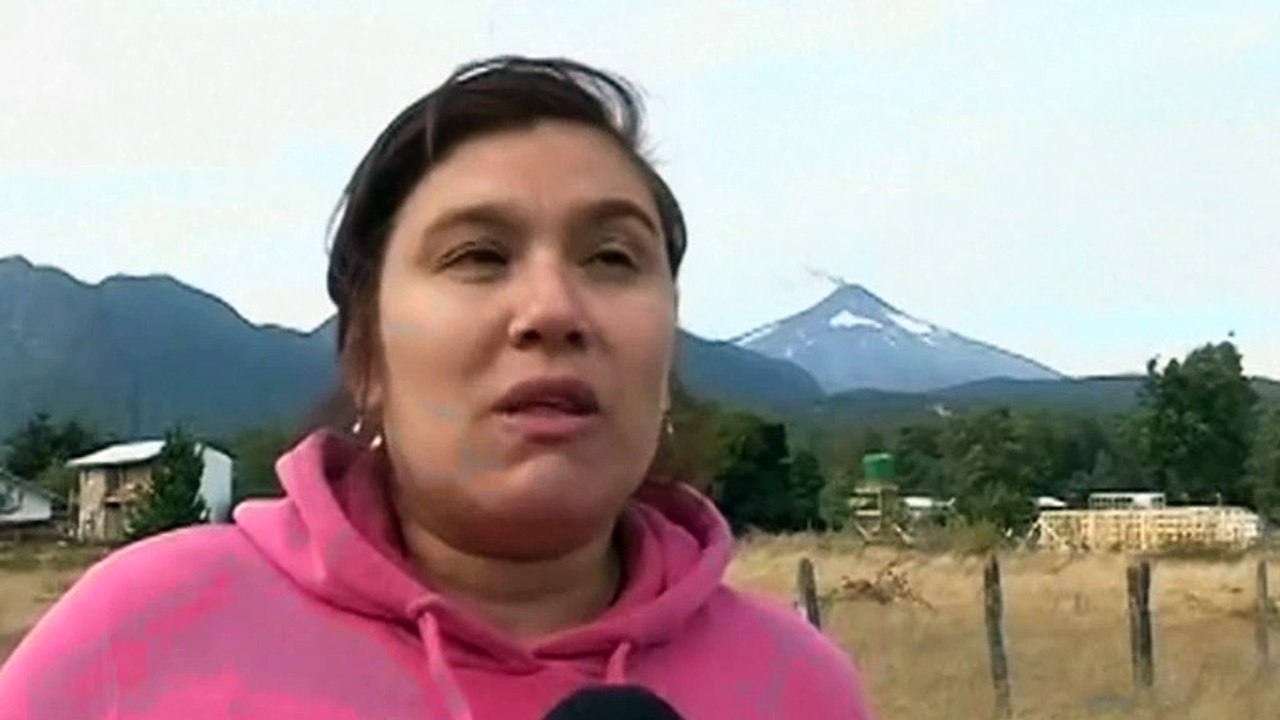 „Wir haben große Angst Alarmstufe Orange Vulkan Villarrica s