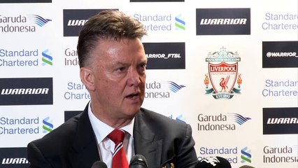 30e j. - Van Gaal : “Superbe première mi-temps”