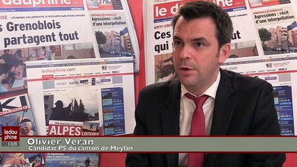Olivier Veran (PS) arrive 2ème du canton de Meylan aux #Départementales2015