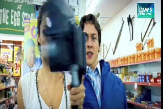 Pakistan made gun pof eye in IDEAs 2014 Defense Exibition - facebook.com/paksarzamenshadbad