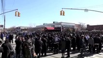 Brooklyn'deki Yangında Ölen 7 Çocuk İçin Cenaze Töreni - New