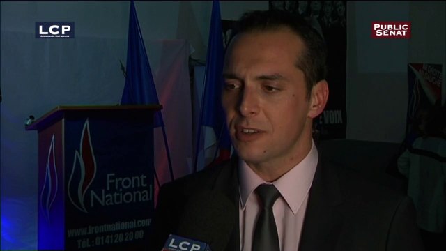 Réaction de Joris Hébrard (FN) élu dans le Vaucluse