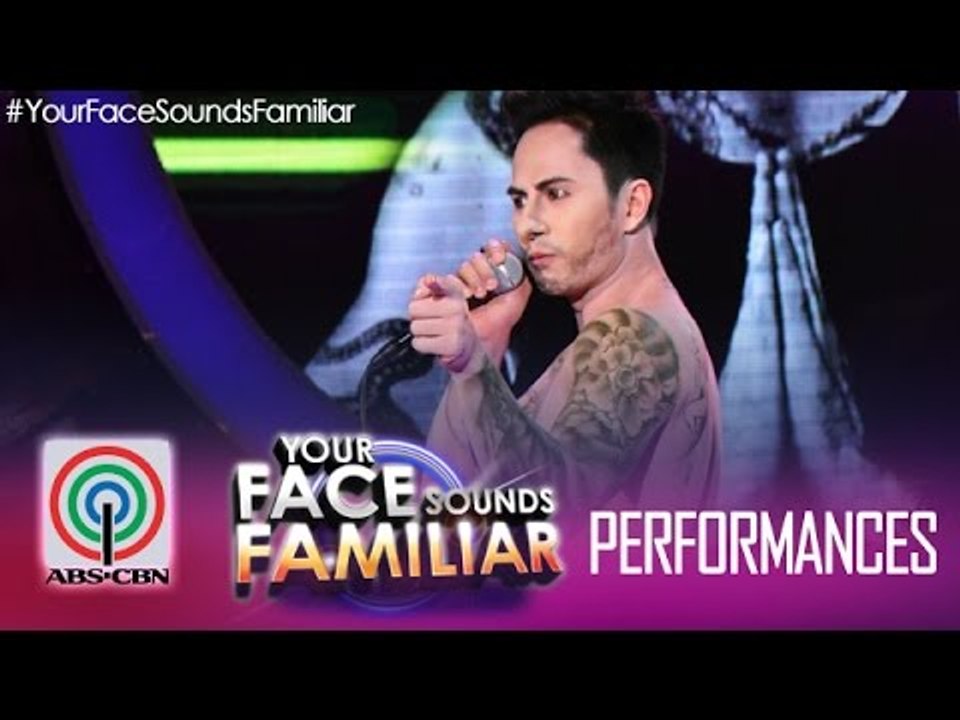 Your Face Sounds Familiar: Tutti Caringal as Adam Levine - "Moves Like Jagger"
