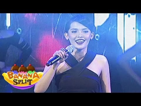 KZ Tandingan performs 'Roar' on Banana Split