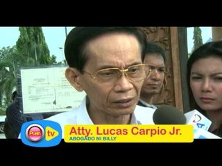 Billy Crawford nakalaya na pagkatapos makapagpiyansa