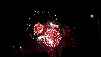Lahore minar e pakistan firework