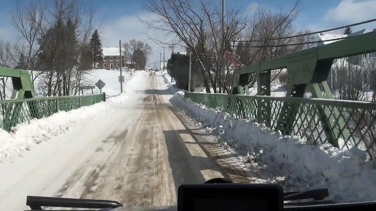 RIDE ST-CUTHBERT A L'AUBERGE ROND MANDEVILLE 22 MARS 2015