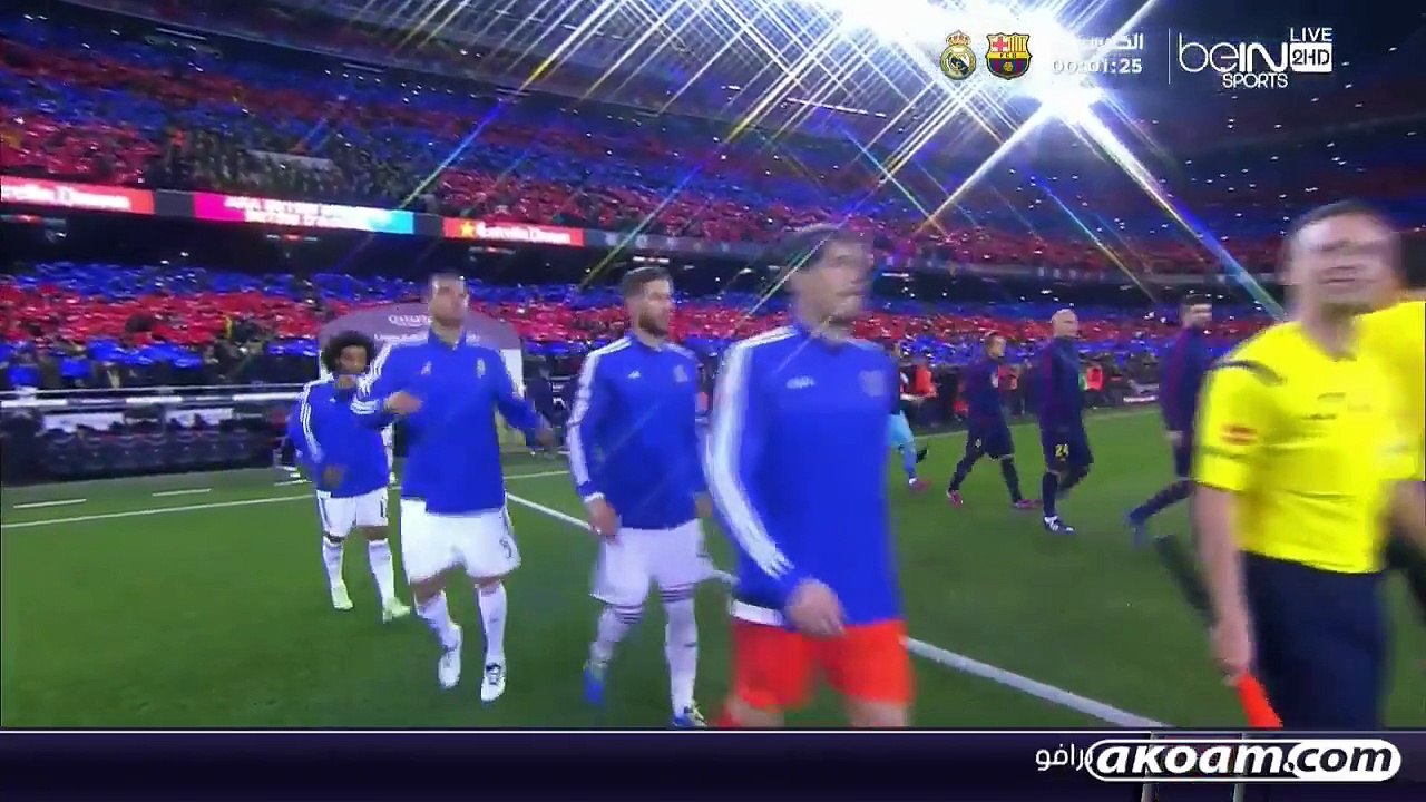 ملخص مباراة برشلونة و ريال مدريد 2-1 في الدوري...