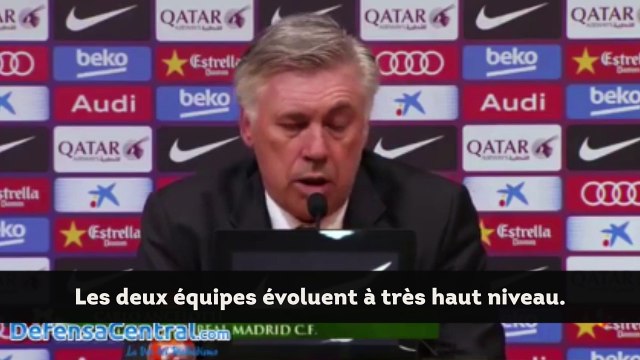 La déception de Carlo Ancelotti après le Clasico