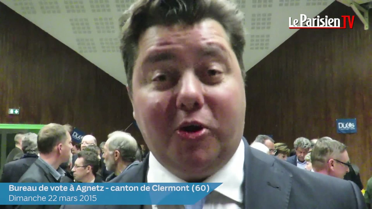 Départementales dans l'Oise : " joie et bonheur" pour Edouard Courtial (UMP)