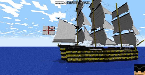 Minecraft - HMS Victory : brad's Minecraft Ship Collection