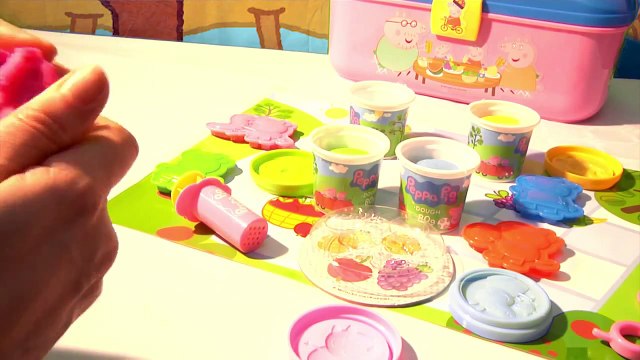 Pâte à modeler Le pique nique Peppa Pig Play Doh en français Jouets pour les enfants