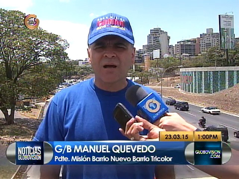 Misión Barrio Nuevo, Barrio Tricolor realizó caravana en Caracas