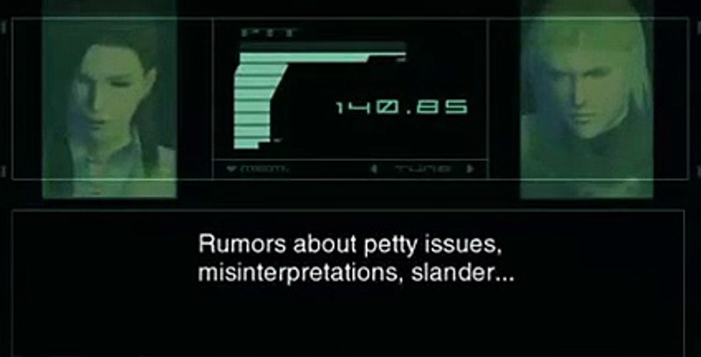 Metal Gear Solid 2: Genetic History