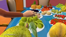 Bolo Bandar - Learn Fruits - 3D Animation Hindi Nursery rhymes for children