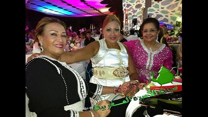 نزهة الركراكي تستعرض أجمل قفاطينها رفقة زوجها البشير عبده في فيلتها الفخمة ...!!!!