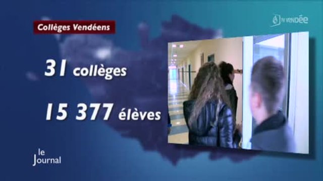 Les collèges à la charge des départements