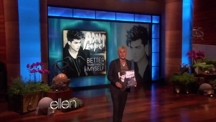 Adam Lambert   Better Than I Know Myself on The Ellen Show