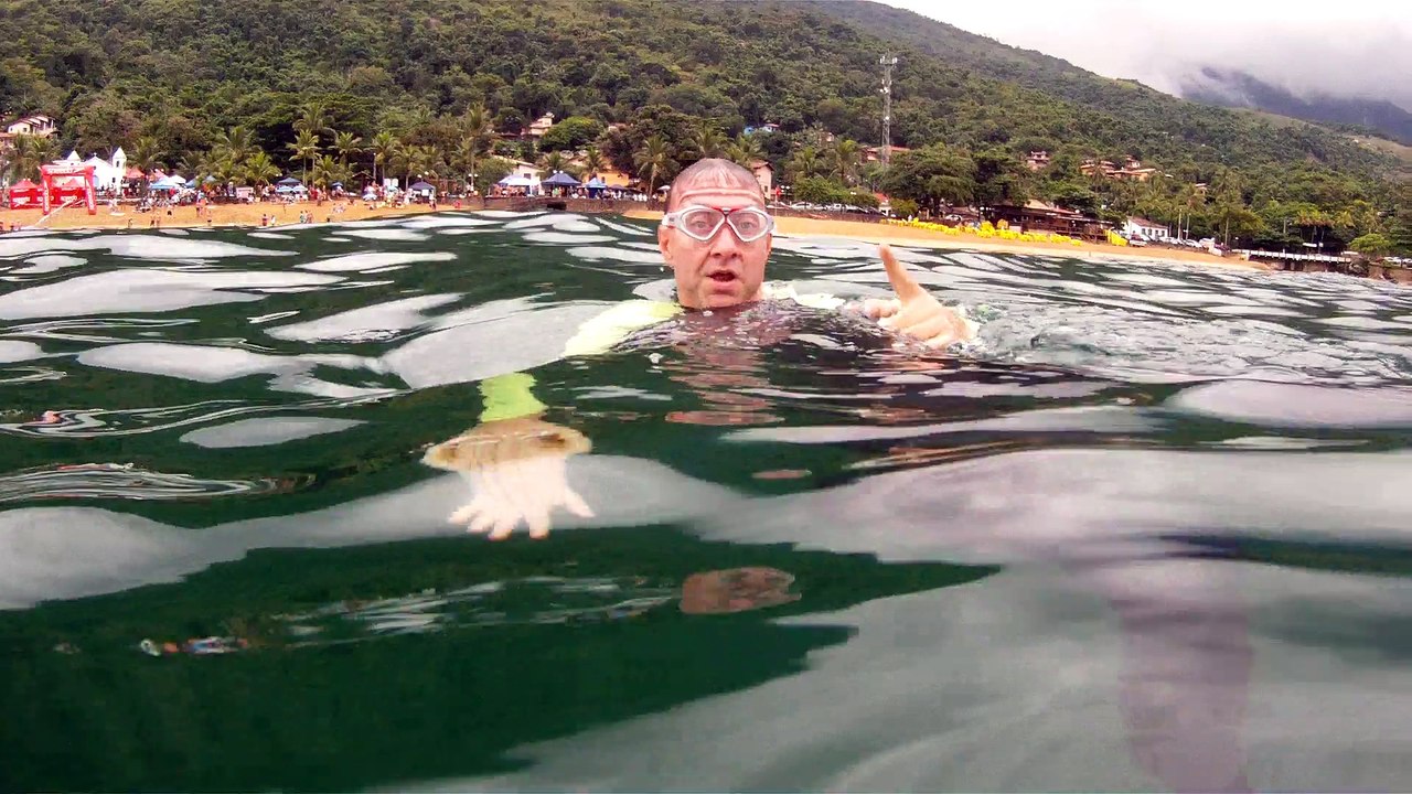 Maratona Aquática, Prova Triátlon, 2 km, Ilha Bela, SP, Brasil, Tri atleta, Fernando Cembranelli, Marcelo Ambrogi, 22 de março de 2015, Praia Grande, Ilha Bela, Circuito Marítimo, (9)