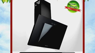MAAN Cooker Hood Vertical 50cm! Black glass! LED! Promotion! Kitchen Extractor with Free Carbon