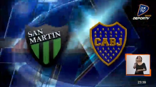 San Martin 1 Boca 1 - Primera Division 2015 - Fecha 6