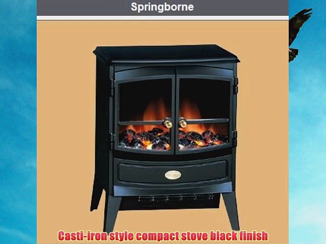 2 Kilowatt Dimplex CLB20R Club Traditionally Styled Optiflame Effect Electric Stove
