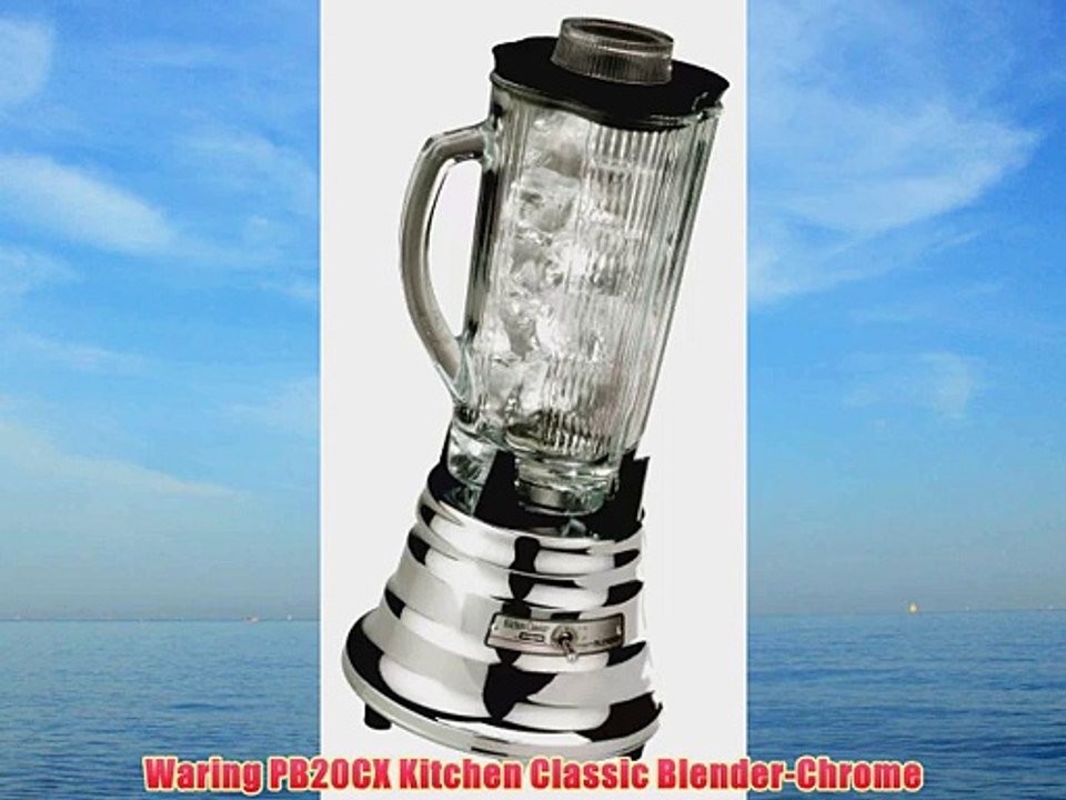 Waring PB20CX Kitchen Classic Blender-Chrome