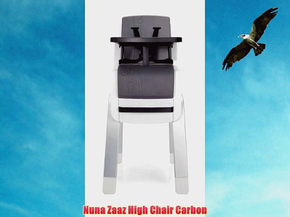 Nuna Zaaz High Chair Carbon