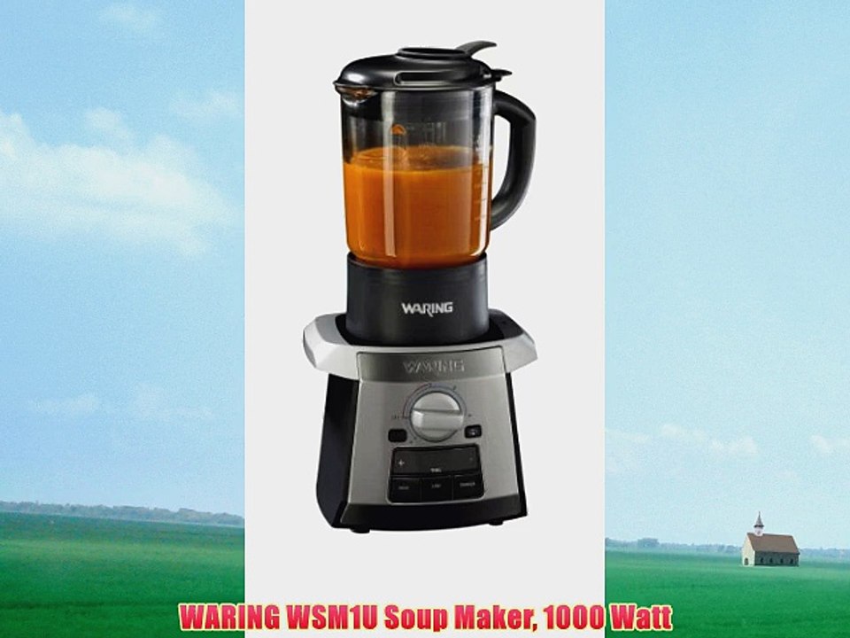 WARING WSM1U Soup Maker 1000 Watt video Dailymotion