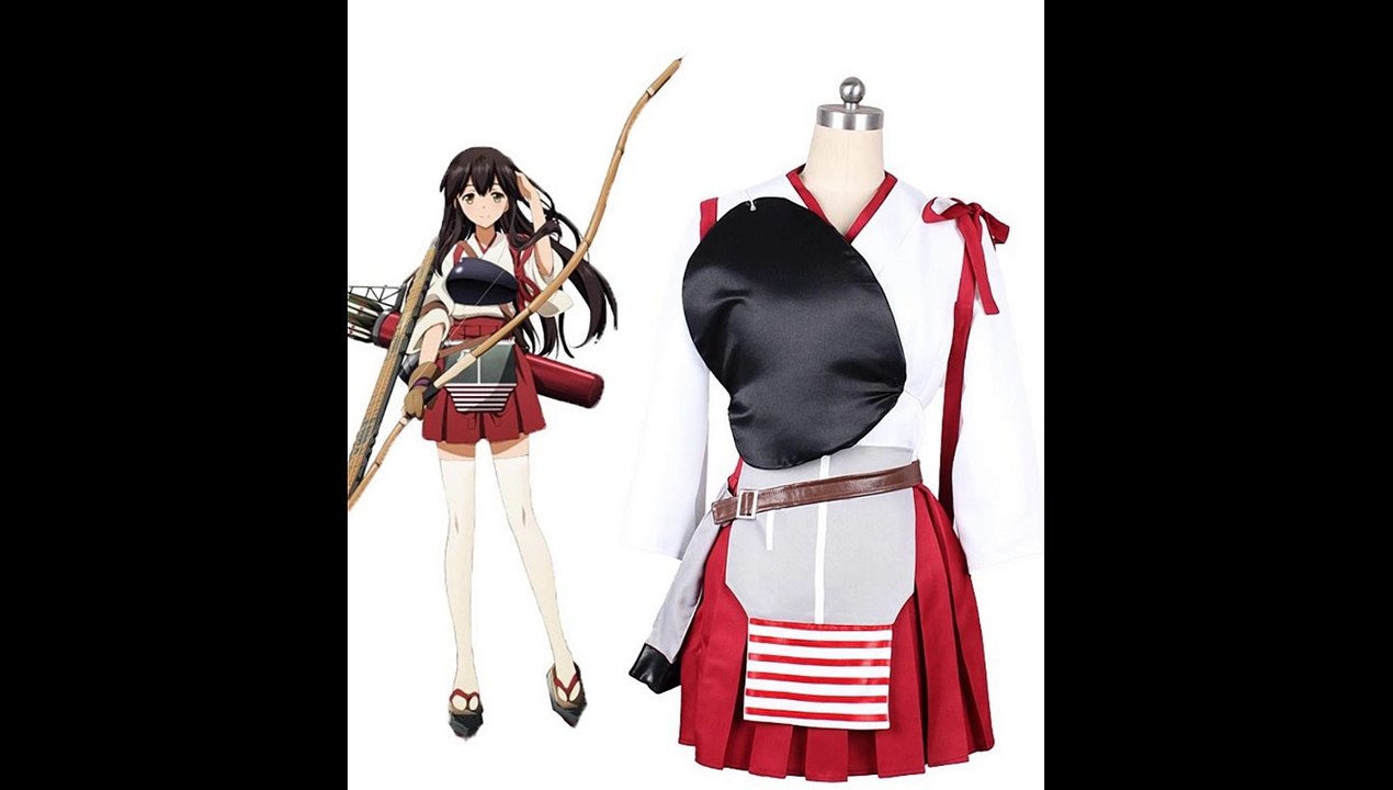 Kantai Collection Kancolle Akagi Cosplay Costume-Eshopcos
