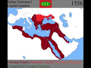 Osmanlı Devleti Sınırlarının Padişahlara ve Yıllara Göre Değişimi