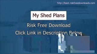 My Shed Plans - My Shed Plans Free