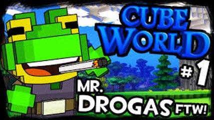 UNA RANA DROOGADA EN TIERRAS HOSTILES  Cube World  Ep. 1