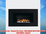 Fireplace Gel - Ethanol Fire-Place - MOD AMORE WITH PROF BURNER - NEW MODEL : bionl24