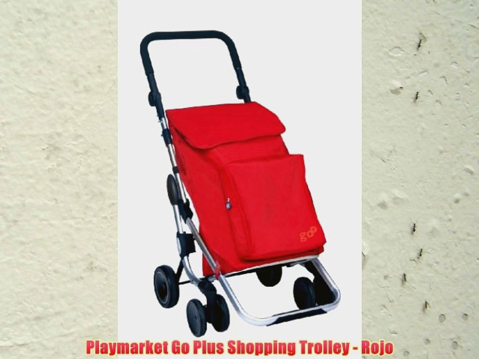Playmarket Go Plus Shopping Trolley - Rojo