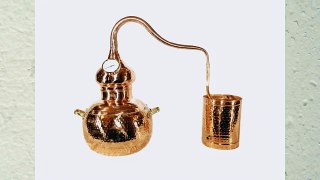 Alembic Still  Copper Distiller  Hydrosols  Alcohol  Floral Waters (5 litre)