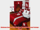 Oklahoma Sooners NCAA Sidelines Complete Bedroom Package - Queen