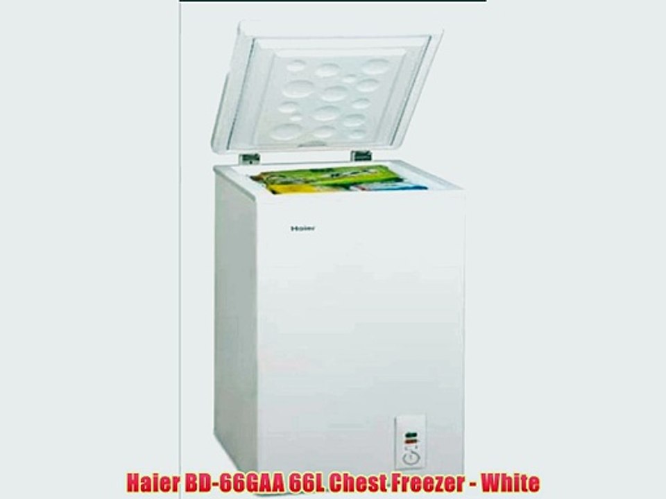 Haier BD-66GAA 66L Chest Freezer - White
