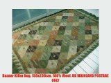 Bazaar Kilim Rug 150x230cm. 100% Wool. UK MAINLAND POSTAGE ONLY