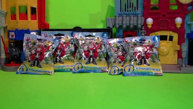 Surprise Toys! Imaginext Blind Bags 5 Mystery Figure Collectibles Opened!