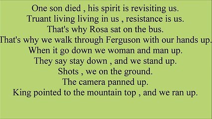 John Legend - Glory ft. Common ( Lyrics )