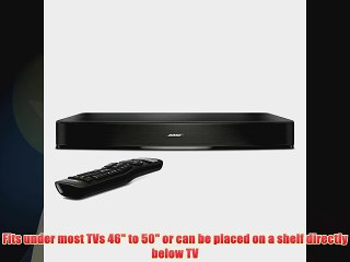 Bose Solo 15 TV Sound System Black
