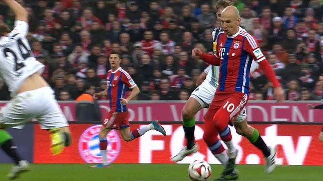 26e j. - Le Bayern chute à domicile, Wolfsburg accroché