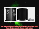 Polk Audio FXI A6 Surround Speakers Pair Black