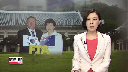 Korea, New Zealand ink bilateral free trade agreement