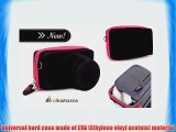 Sony Alpha NEX-3NL/W (body only) Universal Compact System Camera Case Hard Cover - Black