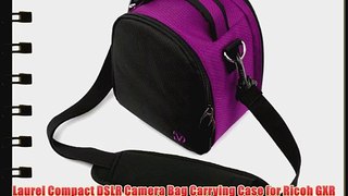 Laurel Compact DSLR Camera Bag Carrying Case for Ricoh GXR A16 / GXR GR / GXR A12 / Caplio
