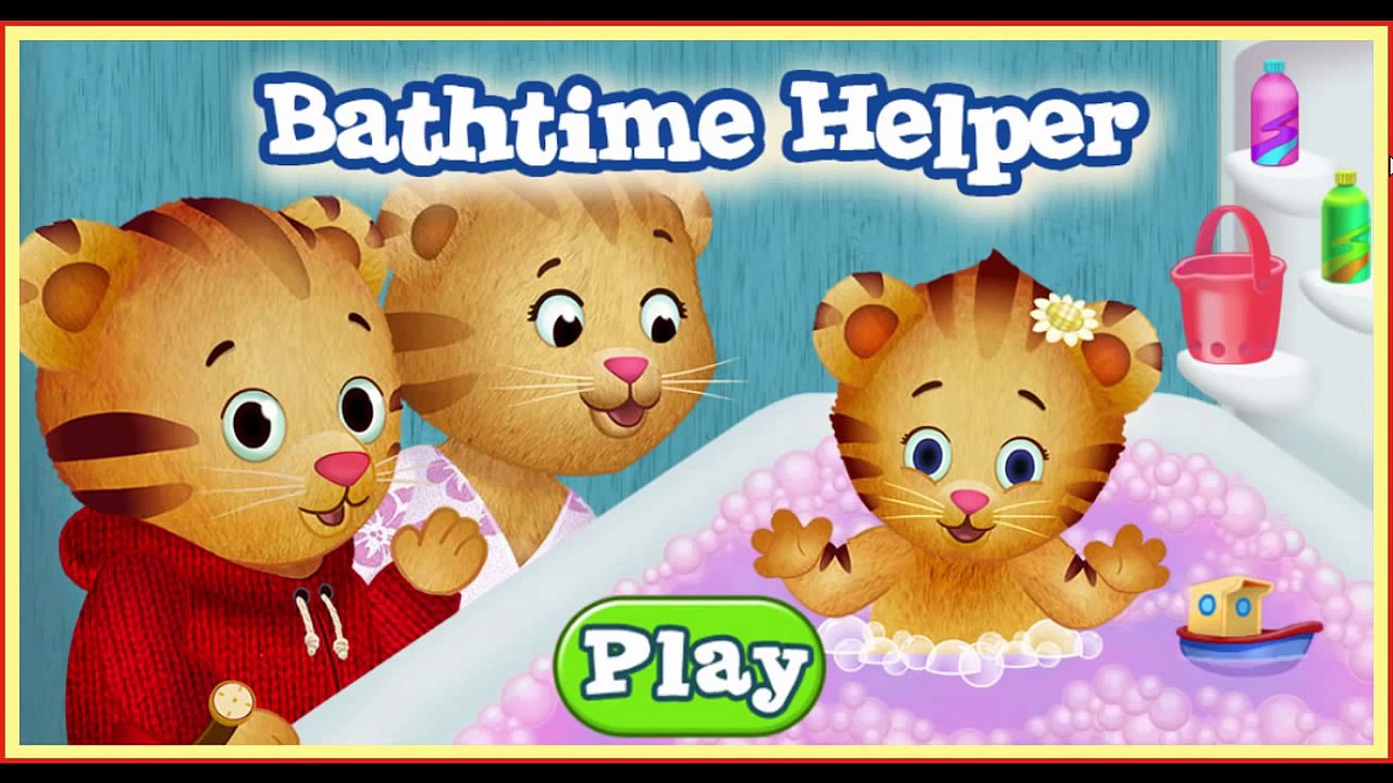 Daniel Tiger's Neighborhood BathTime Baby Bath Cartoon Animation PBS