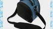 VanGoddy Laurel Camera Bag for Pentax K-500 Digital SLR Camera (Dark Blue)