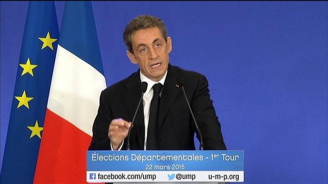 L'alliance UMP-UDI en tête du premier tour des départementales